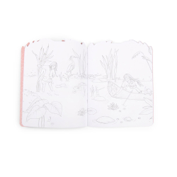 Moulin Roty - Malebog med 230 klisterm&#230;rker - Les Rosalies