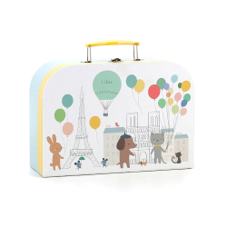 Vilac - Tes&#230;t i metal i kuffert - Paris af Sarah Betz