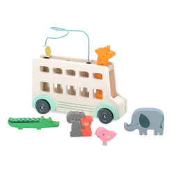 Vilac - Aktivitetsleg - Bus med dyr af Sarah Betz