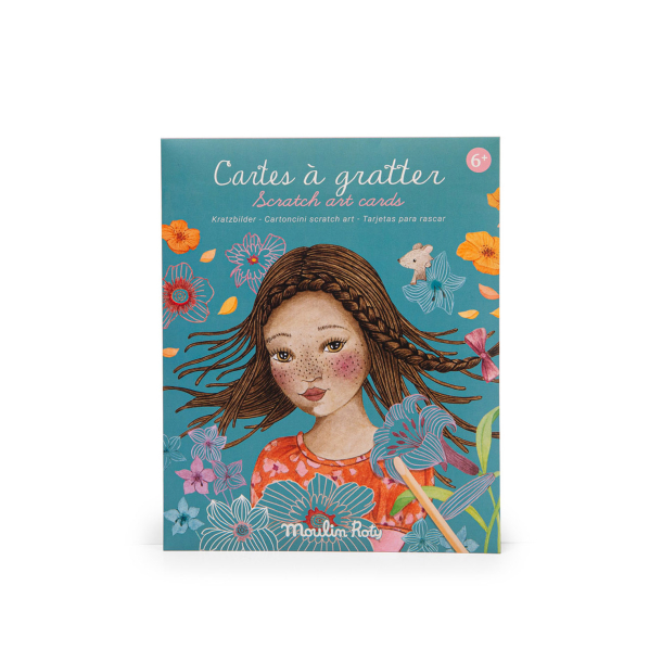 Scratch Art Cards - Les Rosalies