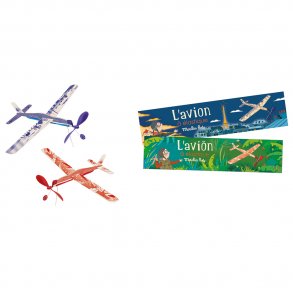 Moulin Roty - Svævefly - Display med 24 stk