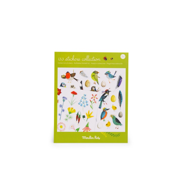 Stickers 133 pcs - The Botanist - Le Jardin du Moulin