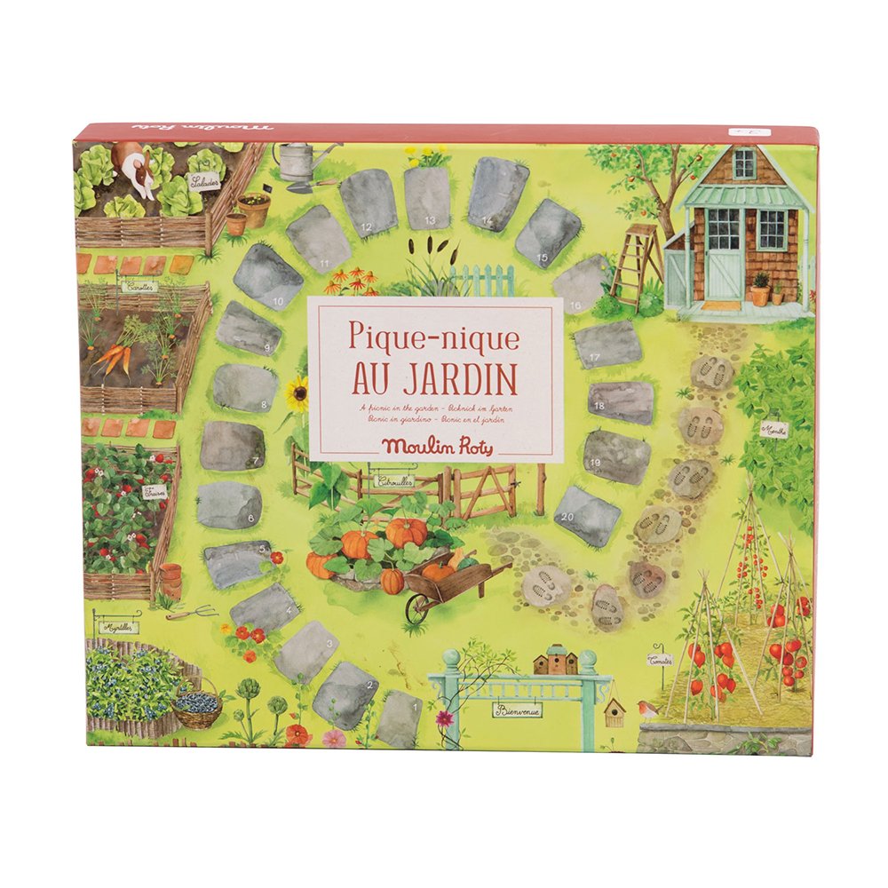 Moulin Roty – Gioco Forza 4 In Scatola Di Legno (4 In A Row Game) 713150