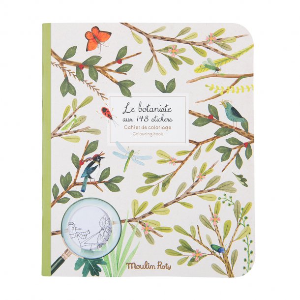 Sticker book - Botanist - Le jardin du moulin