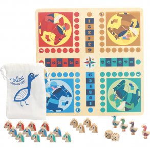 Vilac - Mit første ludo- og gåsespil