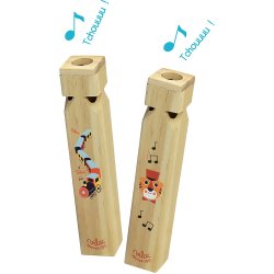 Vilac - Togfløjte i træ