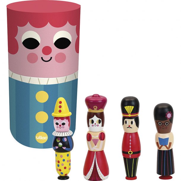 Vilac - Magnetisk leges&#230;t - Konger &amp; Dronninger