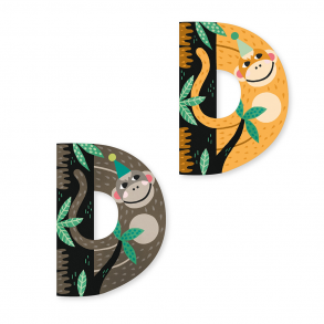 Vilac - Michelle Carlslund - Træbogstav D