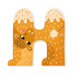 Vilac - Michelle Carlslund - Tr&#230;bogstav H