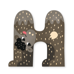 Vilac - Michelle Carlslund - Tr&#230;bogstav H