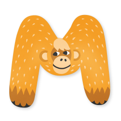 Vilac - Michelle Carlslund - Tr&#230;bogstav M