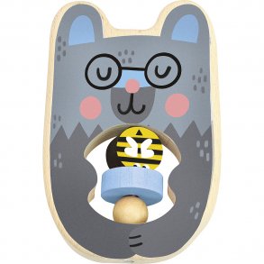 Vilac - Michelle Carlslund rangle i træ - Bjørn