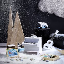 Vilac - Puslespil 3x16 brk - Dyr af Michelle Carlslund