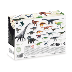 Vilac - Magneter 21 stk - Dinosaurer fra Naturhistorisk Museum