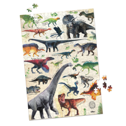 Vilac - Puslespil 500 brk - Dinosaurer fra Naturhistorisk Museum