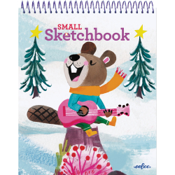 eeBoo - Skitseblok lille - Vintertid - 24 assorterede