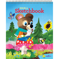 eeBoo - Skitseblok lille - Skovens venner - 24 assorterede