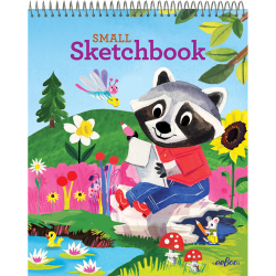 eeBoo - Skitseblok lille - Skovens venner - 24 assorterede