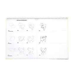 eeBoo - L&#230;r at tegne - Dinosaurer