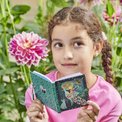 eeBoo - Lille dagbog med l&#229;s - Eventyr - 12 assorterede