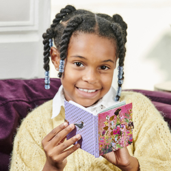 eeBoo - Lille dagbog med l&#229;s - Eventyr - 12 assorterede