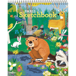 eeBoo - Skitseblok lille - Dyr i naturen - 24 assorterede