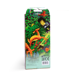 eeBoo - 12 dobbelte farveblyanter - Neon Metallic - Enhj&#248;rning