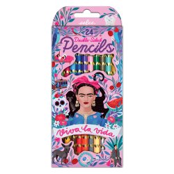 eeBoo - 12 dobbelte farveblyanter - Viva la Vida