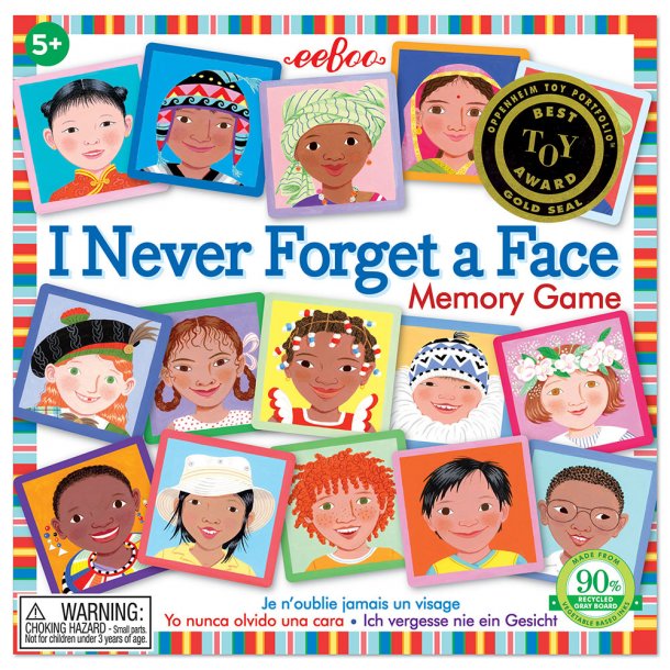 Matching game - i never forget a face