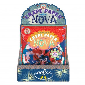 eeBoo - Assortment - Nova Crepepapir - 10 assorterede