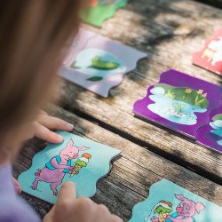 eeBoo - Leg &amp; L&#230;r puslespil - Logisk orden