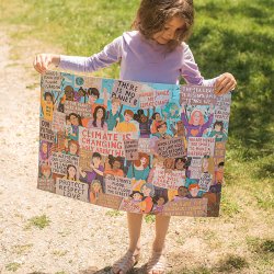 eeBoo - Puslespil 100 brk - Klimamarch