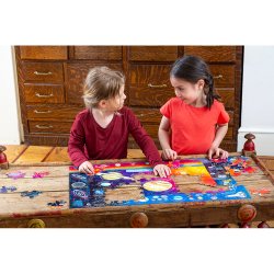 eeBoo - Puslespil 100 brk - Solsystemet