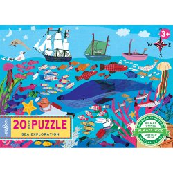 eeBoo - Puslespil 20 brk - Livet i havet
