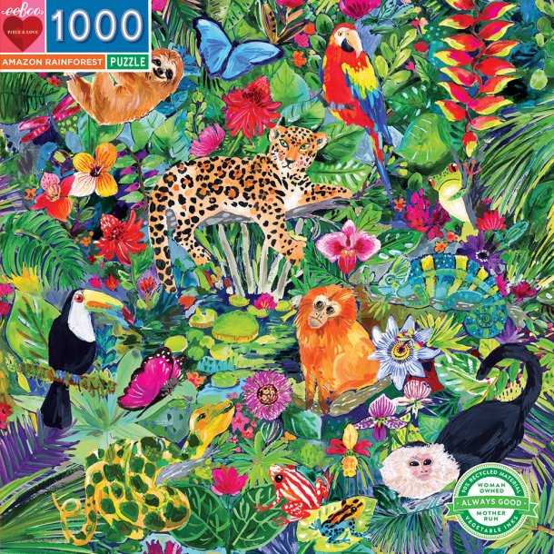 Amazon Rainforest 1000 Pc Puzzle
