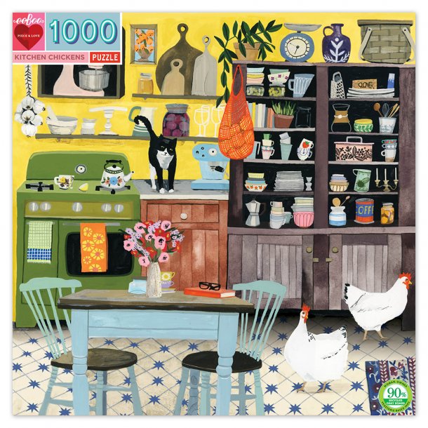 Puzzle 1000 pcs - Kitchen Chicken