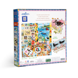 eeBoo - Puslespil 1000 brk - Seabirds