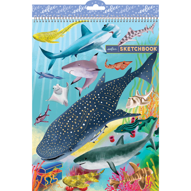 eeBoo - Skitseblok - Hajer og venner