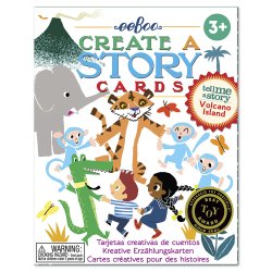 eeBoo - Fort&#230;l en historie vendekort - Vulkanen