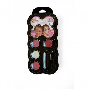 Grim'tout - Teatersminke 4 farver - Sommerfugl & fe