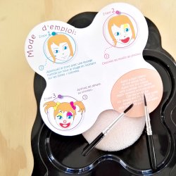 Grim&#39;tout - Teatersminke 4 farver - Superhelte