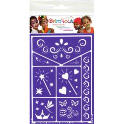 Grim&#39;tout - Stencil til teatersminke - Eventyr