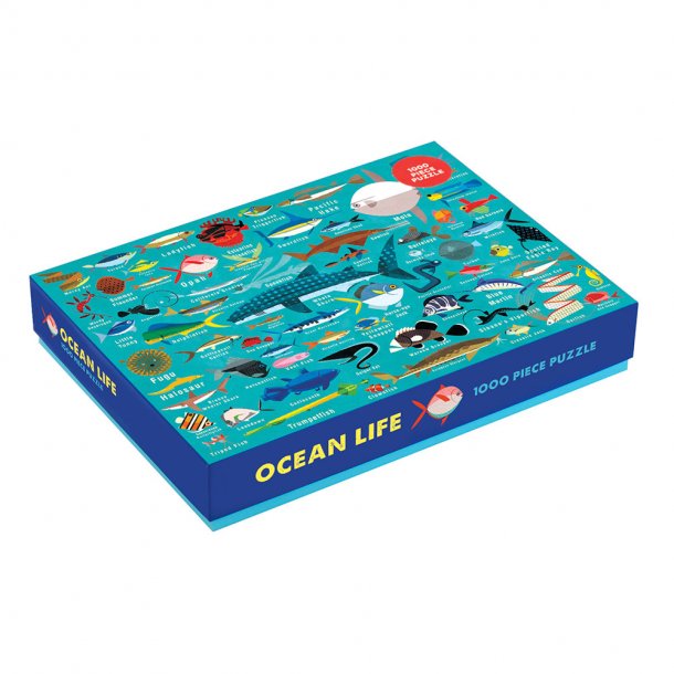 Mudpuppy - Puslespil 1000 brk - Havet