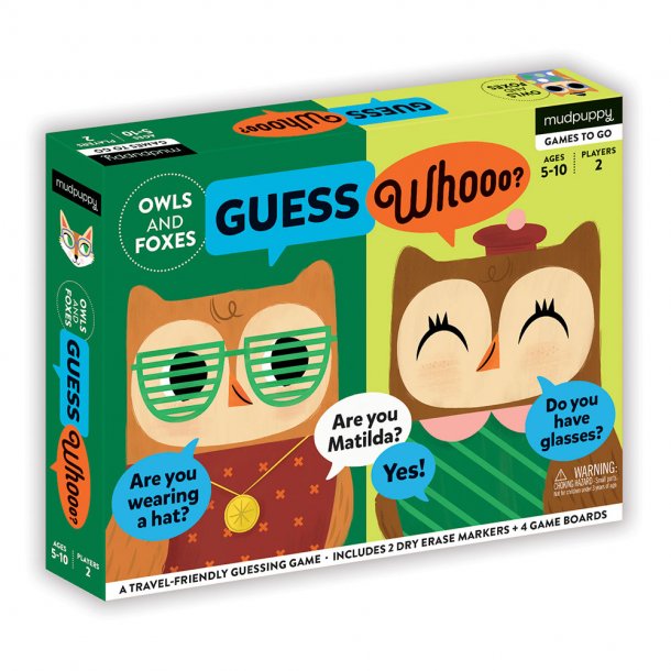 Owls And Foxes Guess Whooo?
