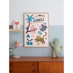 Michelle Carlslund - Plakat - 50 x 70 cm - Jungle animals