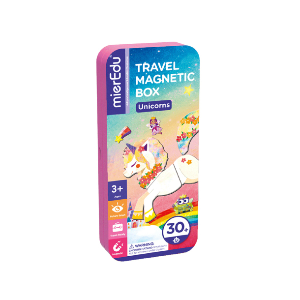 Magnetic Travel Box - Unicorns