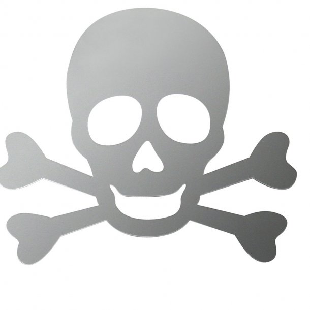 RoomMates - Wallstickers - Spejl - Kranie