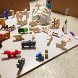 milaniwood - Stabelklodser - Dyr