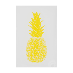 Marke Newton - A3 Print - Yellow Pi&#241;a Pineapple