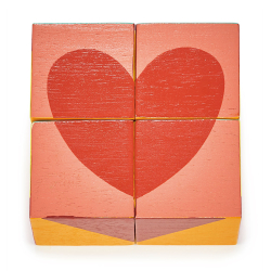 Mentari - Klodspuslespil 4 brk - Form og farve